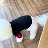 Soft Dog Solid Base Coat Love Printed Dog Warm Pullover Fashion Pet Sweatshirt  Winter
