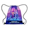 Printed Drawstring Pocket, Portable Drawstring Bag, Water-resistant