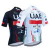 2026 Bílé cyklistické triko TEAM UAE Cyklistická vesta Maillot Pánské Dámské Rychleschnoucí Ropa Ciclismo Cyklistické triko