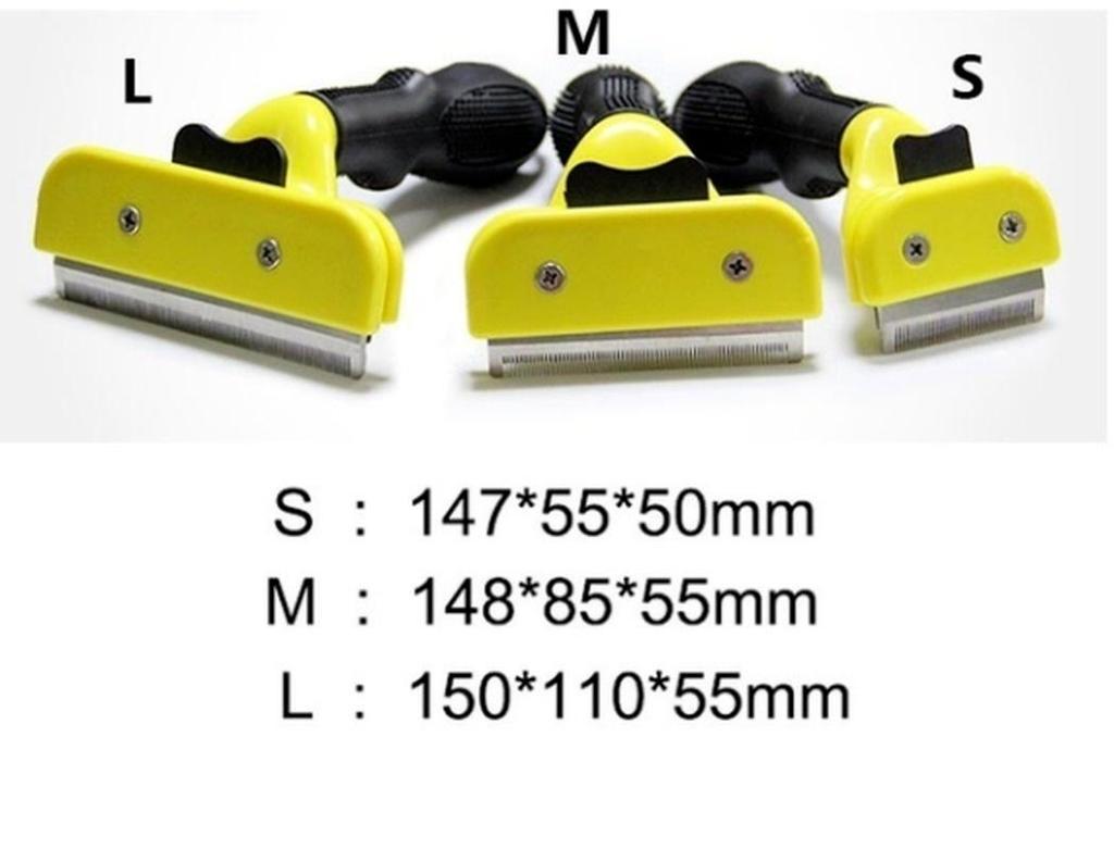 Hund/Katze Kamm Kamm Haarentfernungswerkzeug Kämmmesser Haustier Katze Haarentfernungsbürste Haustier Reinigungszubehör