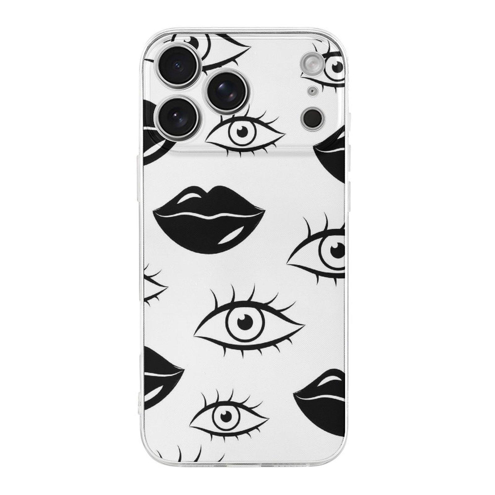 

1 Pack For iPhone 17 Series TPU Phone Case Glossy Shockproof Scratch-Resistant Design, Daily Protection IPHONE-17ProMax белый