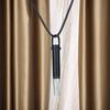 Breathing Necklace with Filter Cotton Quitting Smoking Meditation Pendant Wear Resist Quit Smoking Necklace Stop Smoking Aids