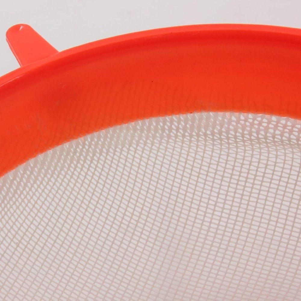Lightweight Food Sieve Hanging Hole Design Durable Filter New Mesh Scoop Strainer  for Home Kitchen