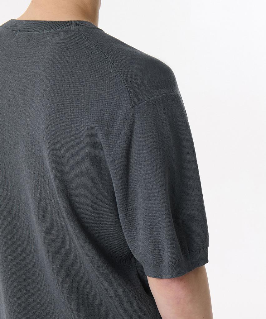Musinsa Standard Cool Touch Crew Neck Short Sleeve Knit [Gray]