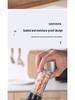 Transparent Glass Manual Grinder for Spices, Cumin, and Peppercorns - Moisture-Proof and Multi-Purpose.