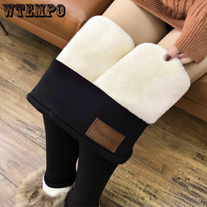 

Плотные шерстяные брюки с леггинсами из овечьей шерсти для женщин на осень и зиму. Леггинсы с высокой талией. Теплые брюки. S чёрный