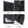 Micro-pull sweatpants women's new spring and autumn drape straight sweatpants small casual black flared pants