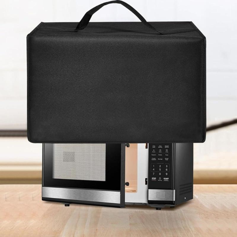 Breathable Microwaves Oven Covers Dust Proof Oil Resistant Washable Fabric Fit For Kitchen Appliance Maintenances