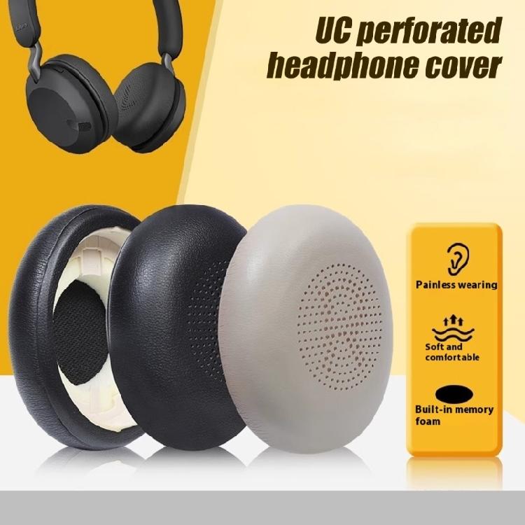 1 Pair Replacement Earpads Soft Sponge Ear Pad Comfortable Earmuffs for 45H Evolve2 65 40 UC Repair Accessory