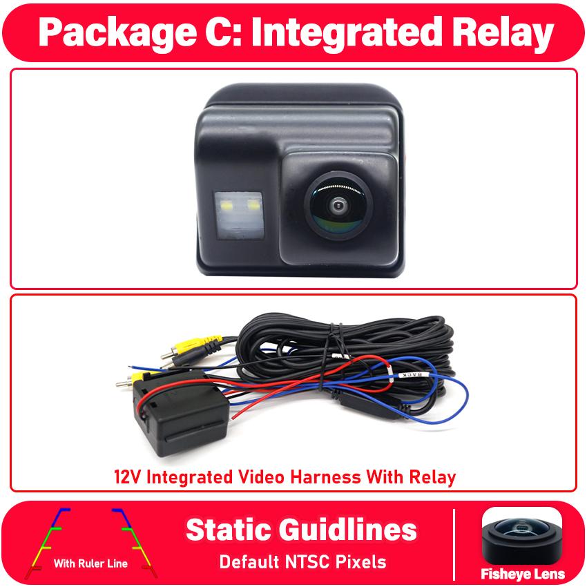 HD CCD 1080P Fisheye Lens Vehicle Reverse Rear View Camera For Mazda CX-7 CX 7 2007~2010 2011 2012 2013 Car Android Monitor