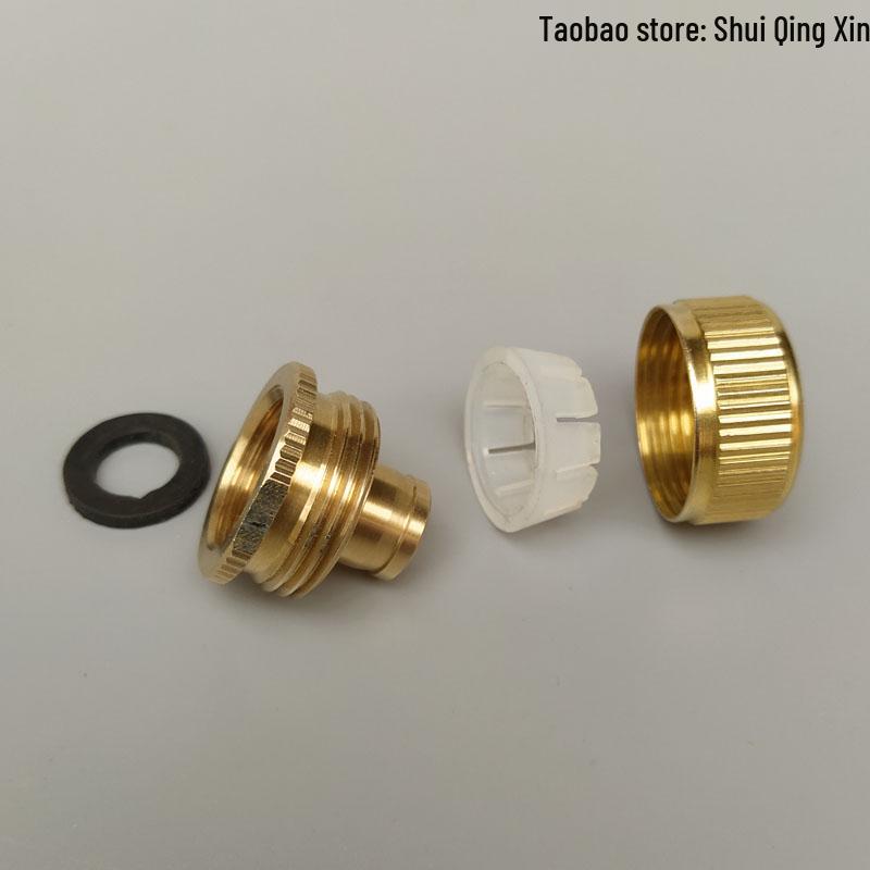 4-Minute Inner Thread to Hose Connector 1216 – Car Wash and Water Tap Adapter, Soft Hose Copper Fitting.