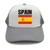 Flag Of Spain Baseball Cap For Women Unisex Country Proud Mesh Net Trucker Hats Summer Breathable Snapback Dad Gift Caps