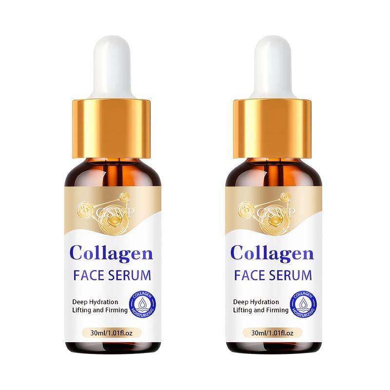 GSWP Collagen Facial Moisturising Serum, Providing Deep Hydration, Lift and Firm. Leaves Skin Looking Healthy, Smooth.30/60/90ml