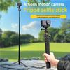 Aluminum Alloy Extendable Tripod Selfie Stick Lightweight for Action 6 Camera Photography Vlog and Travel Adventure
