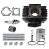 40mm 50cc Engine Cylinder Piston Ring Gasket Top End Rebuild Kit for Yamaha PW50 QT50 PW 50 Kids Mini Bike off-road Motorcycle