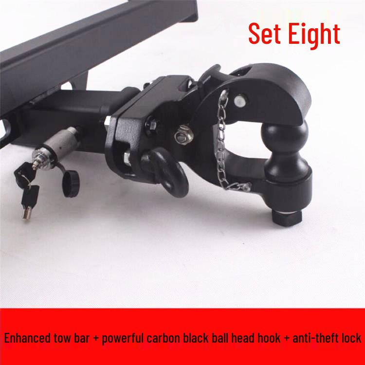 Toyota FJ Cruiser Modified Rear Trailer Hitch & Tow Hook Bracket