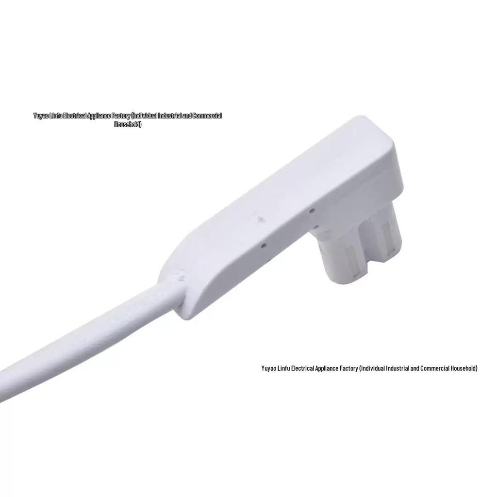 European Standard Right-Angle Two-Core Plug Power Cord for Desk Lamps, Fans, and Robots
