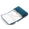Velvet Jewelry Box Set for Necklace - Heart Shape Pearl Display Case with Dual Snap Closure Soft Lined Gift Packaging