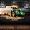 5Pcs John Deere Tractor Agriculture 5 Piece Canvas Print Poster Wall Art Decor 5 Pieces HD Print No Framed Modern Pictures