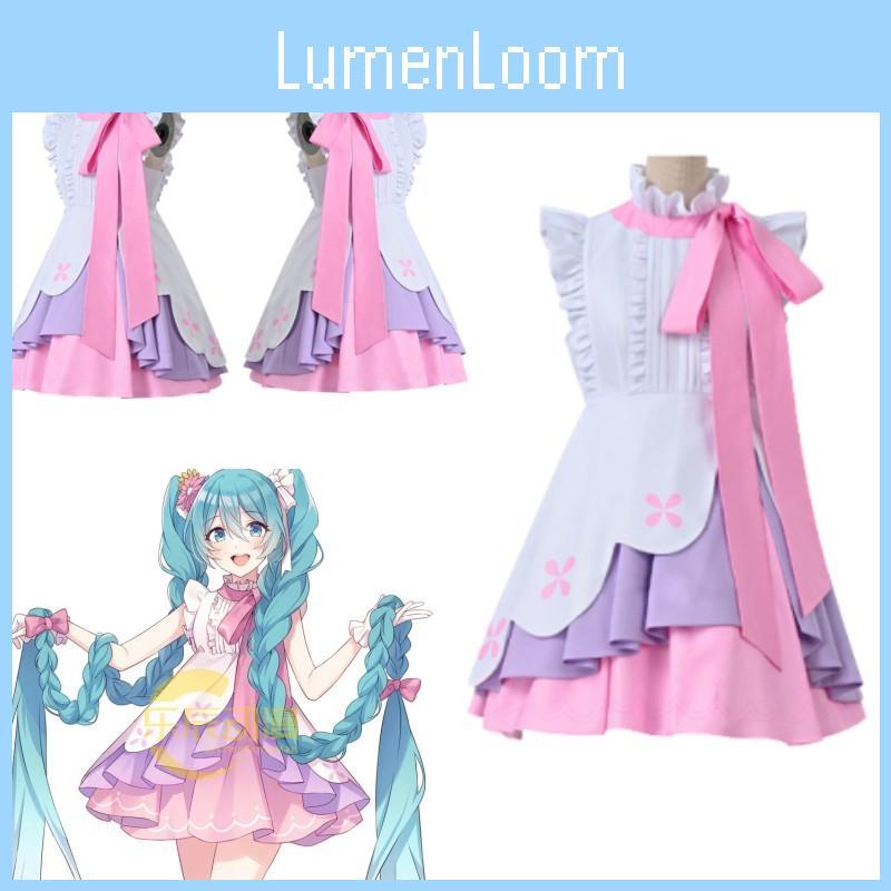 Cute Lolita Clothing Hatsune Miku Cosplay Costume For Anime Fans