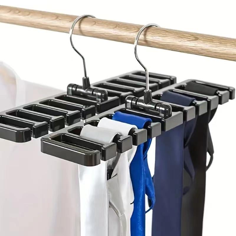 Gancio per cintura per cravatta Cintura per guardaroba Organizer rotante Rack Gancio per sciarpa multifunzionale Armadio per la casa Accessori per portaoggetti 1 PZ
