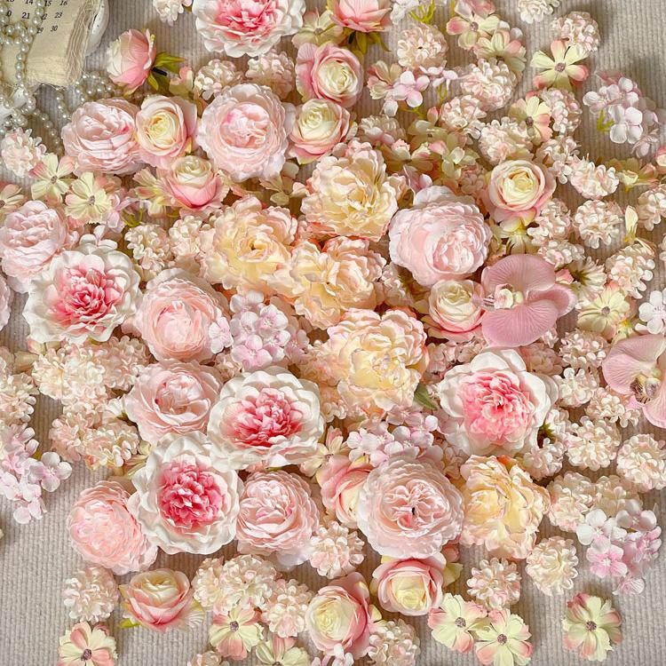 Ancient Style DIY Flower Hairpin Kit: Handmade Decorative Flower Head for Coffee Table or Hair Accessories.