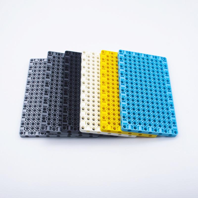 11x19 Hole Arm Technology Base Plate Compatible with LEGO 39369 for Science Education MOC Accessories