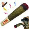 Jouet pour chien réaliste en forme de cigare vert Fabriqué en peluche de qualité supérieure Pour des animaux heureux