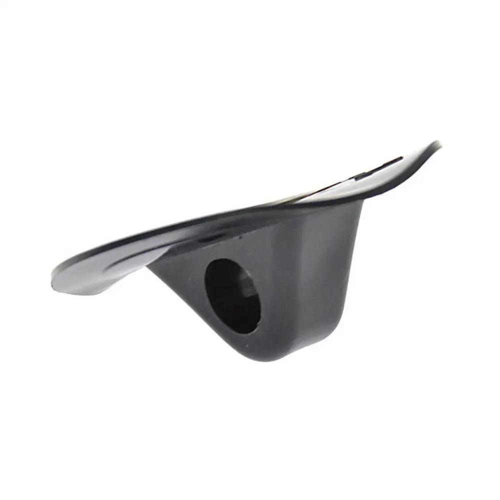 2Pcs PVC Inflatable Boat Safety Rope Buckle Black Awning Buckle Boat Safe Drag Rope Hook Anchor Rope Buckle