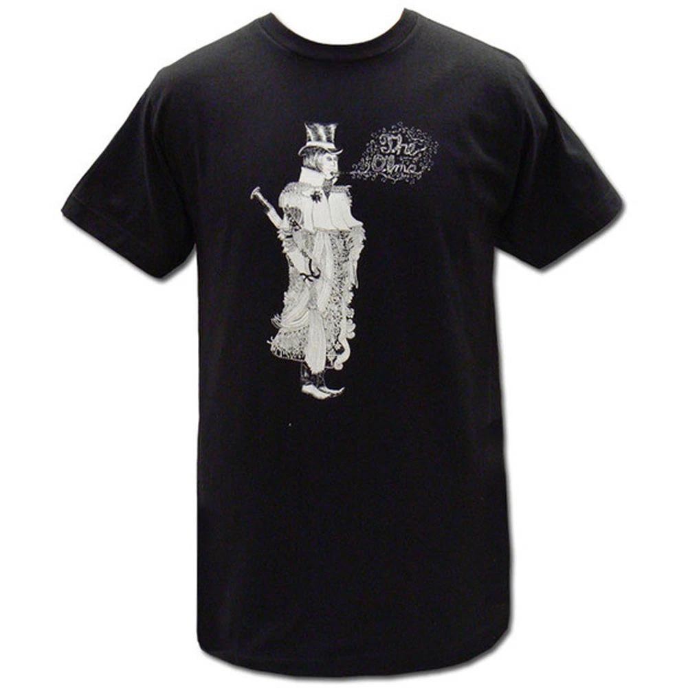 Men s Olms Smoking Gent Slim Fit T-shirt Small Black XXXL