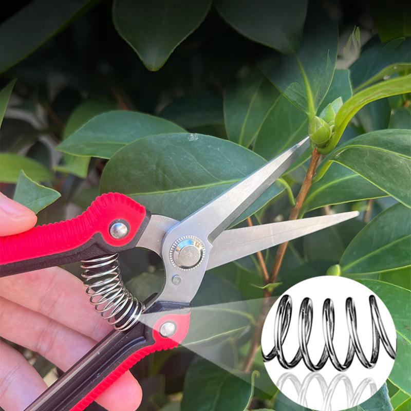 Fruit Tree Scissors Pruning Stainless Steel Pointed Fruit Picking Scissors Pruning Scissors Fruit Branch Vegetable and Fruit Scissors Floral Scissors