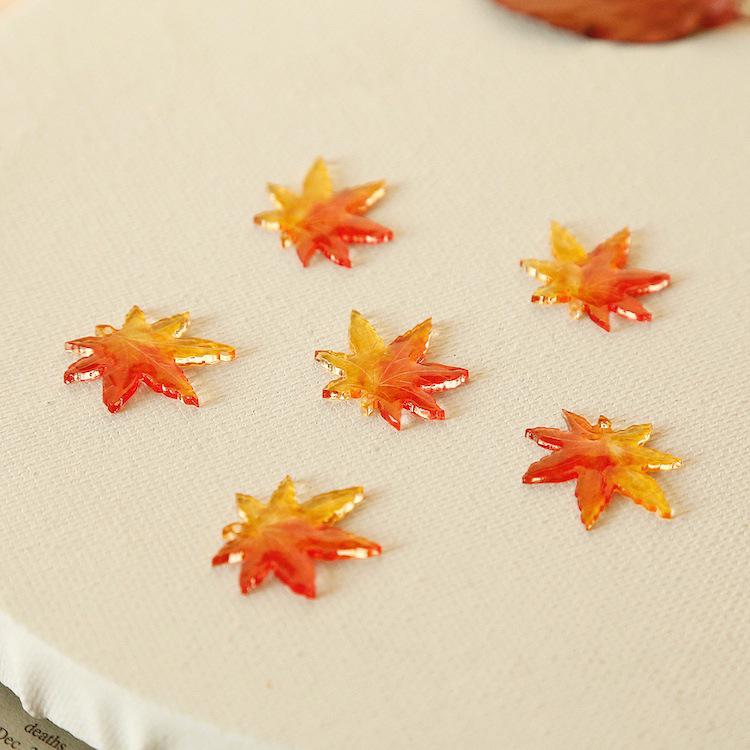 Vintage Flower Hair Clips & Pins - Acrylic Handmade Earring Patches & Jewelry Materials