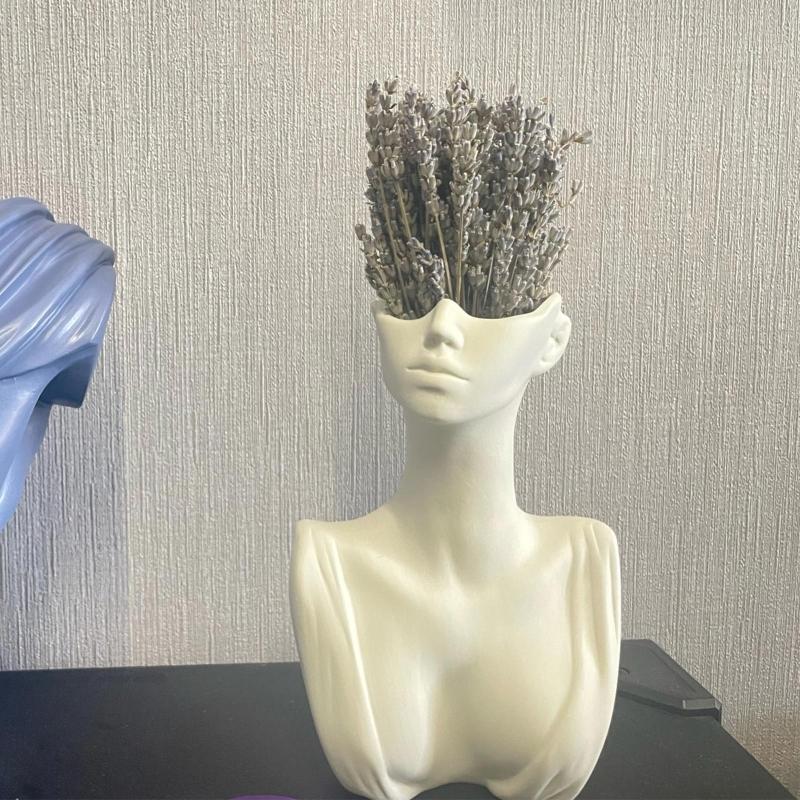 Succulents Flower Pot Resin Silicone Mold Suitable for Diy Garden Concrete Flower Pot Candle Holder Crafts Home Decor