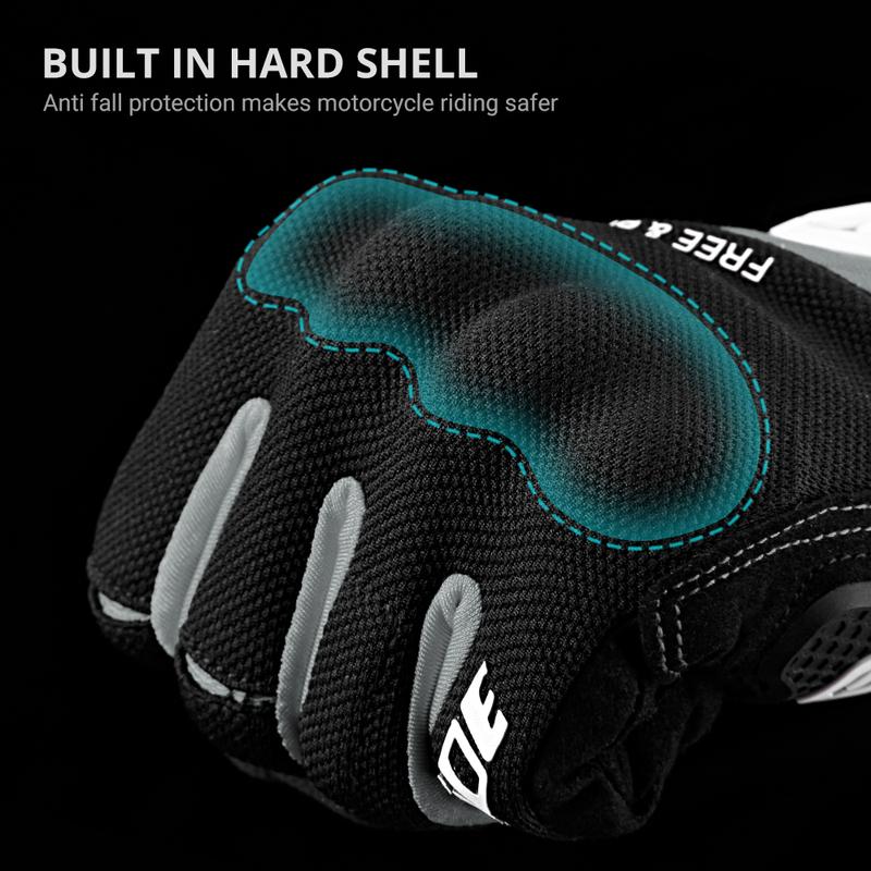 Summer Motorcycle Gloves Anti Slip And Breathable Off-road Motorcycle Gloves Outdoor Riding Touch Screen Gloves Riding Equipment