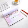 Spiral Notepad To Do List Notebook Stationery Weekly Planner Notebook Schedule Book  Desktop Note