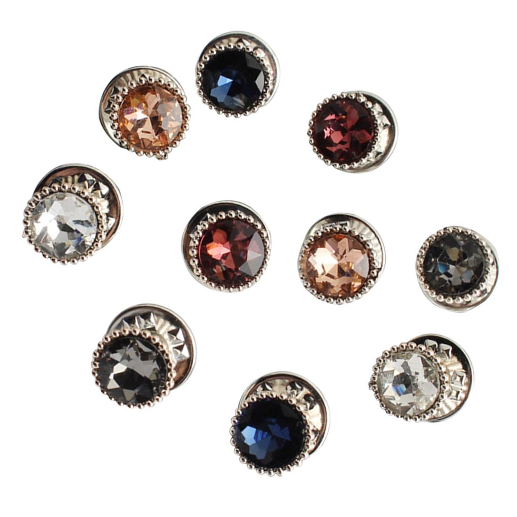 

10 шт. искусственные жемчужные пуговицы круглые декоративные бусины без шитья для защиты от воздействия окружающей среды пальто свитер одежда