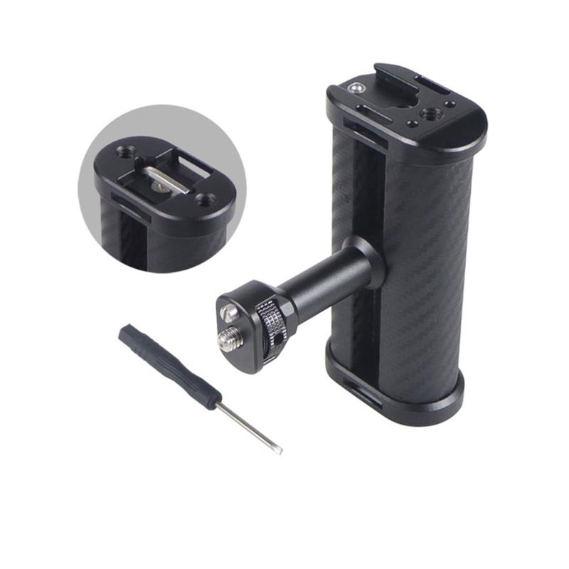 Uniwersalny Uchwyt Boczny Aluminiowy Regulowany Rękojeść Śruba 1/4" Mocowanie Zimnej Stopki Rękojeść Regulowane Mocowanie Góra-Dół