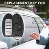 Schlüsselanhänger-Schale für Nissan Maxima 2013-2018 5 Tasten Kunststoff Ersatz | Keyless Entry Fernbedienung Schlüssel Schale 1 Stück