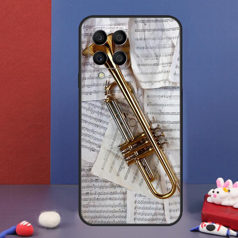 Piccolo Trumpet Brass Instruments Case For Samsung Galaxy M31 M21 M11 M13 M54 M34 M14 M56 M36 M16 M53 M32 M52 M35 M55 M15 M06