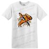 Pizza Slice W/ Sword Graphic Funny T Shirt Cool Foodie Tee Design Food Lover