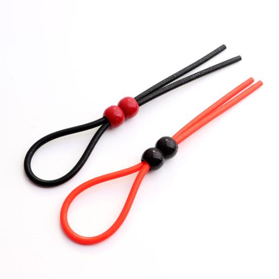 Yousheng Penis Cord Universal Novelty Silicone Delay Ejaculation Lock Ring Buckle Rope for Male