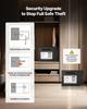 0.6 Cubic Feet Drop Safe, Drop Slot Safe Box with Password and Turn Knob, Heavy Duty Compact Cash Depository Box with a Front Lock Slot for Cash, Bank