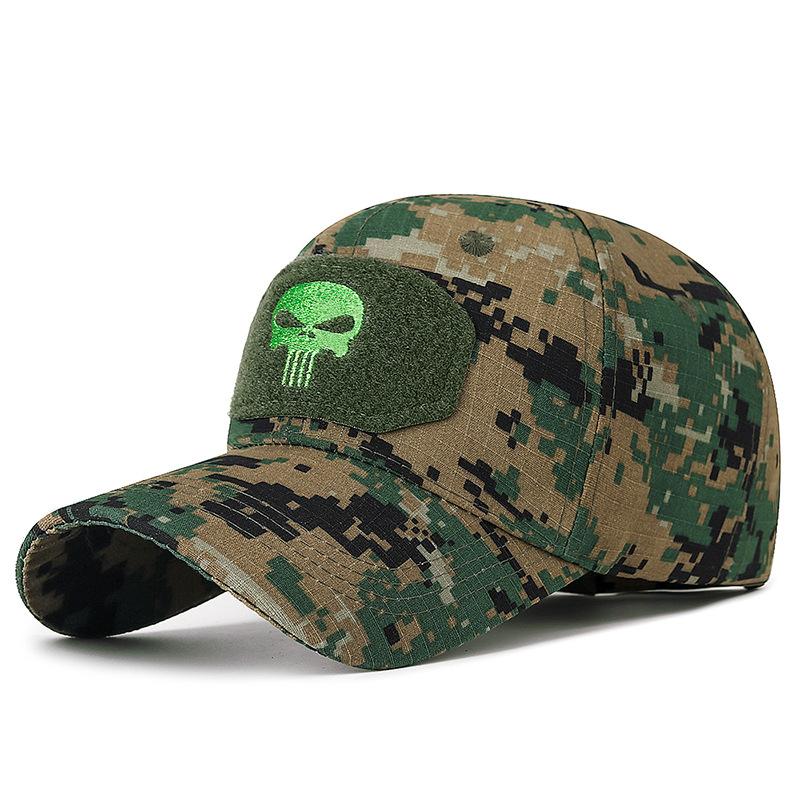 Outdoor Tactical Hat Baseball Cap Velcro Hiking Camping Mountaineering Sun Hat Jungle American Baseball Cap