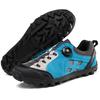 2025 New Men's Hiking Shoes Non-slip High-Quality Leather Outdoor Sneakers for Male Rotary Adjusting Clasp Men Trekking Shoes