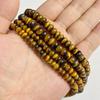 4X6/5X8MM Natural Crystal Stone Abacus Beads Loose Rondelle Spacers Bead Charm For Jewelry Making Bracelet Accessories Finding