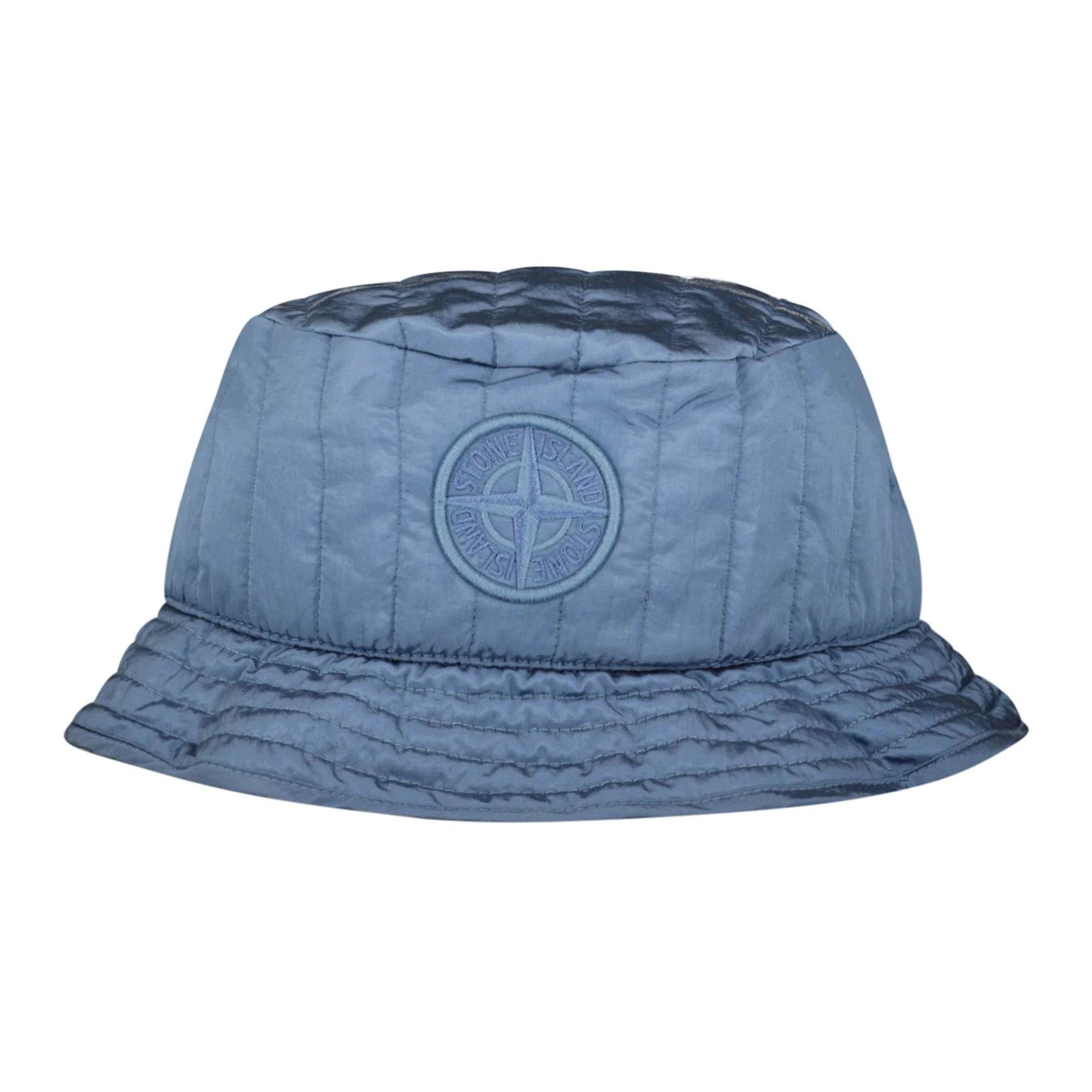 

Stone Island Embroidered Logo Nylon Fisherman Hat Men hats Blue 771599876V0046 L