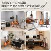 Fulgutonit Guitar Stand for 4 Gravity Height Automatic Rotating Fits Acoustic Electric Bass and 30kg Weight Sturdy Steel EVA Japanese Assembly Video