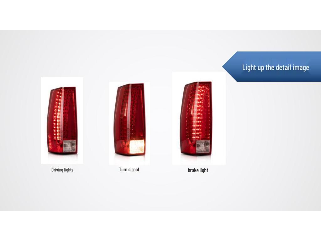 GMC Yukon, Chevrolet Tahoe, Suburban LED Taillight Assembly