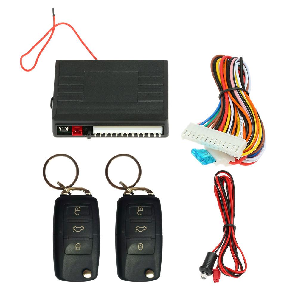 Car Auto Remote Central Kit Door Lock Universal Car Keyless Entry System Remote Central Locking Kit for VW LUPO POLO