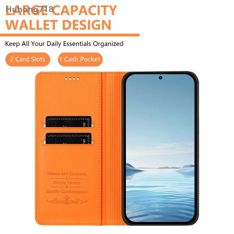 For TCL 30 30T 30Z 40 40T 50 Nxtpaper LE XL Pro 5G Magnetic Flip Leather Case Coverage Shockproof Cover Wireless Charging Card Slot Holder